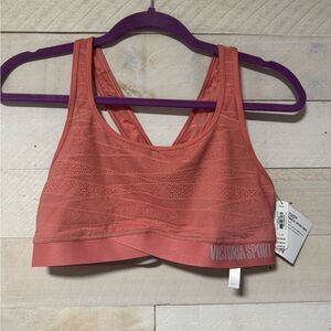 Victoria's Secret Coral Racerback Sports Bra